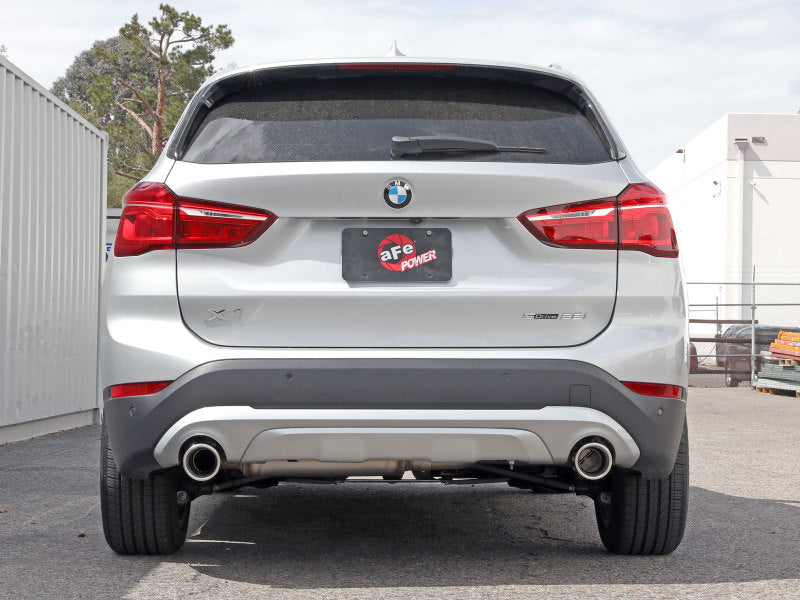 aFe 15-21 BMW X1 F48 L4 2.0L (t) MACH Force-Xp 3 to 2-1/2 IN SS Axle-Back Exhaust w/Polished Tip - GTR Auto