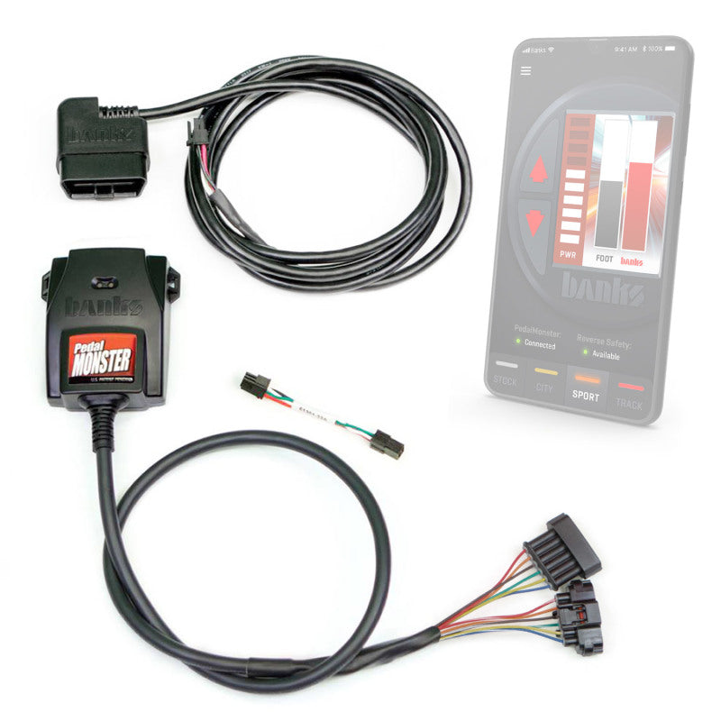 Banks Power Pedal Monster Kit (Stand-Alone) - Molex MX64 - 6 Way - Use w/Phone - GTR Auto