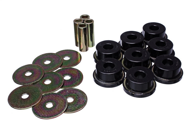 Energy Suspension 05-09 Subaru Legacy Rear Subframe Bushing Set - Black - GTR Auto