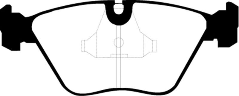 EBC 98-02 BMW Z3 3.2 (M-Coupe) Greenstuff Front Brake Pads - GTR Auto