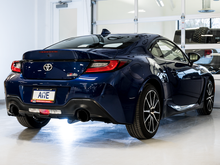 Load image into Gallery viewer, AWE Tuning Subaru BRZ/ Toyota GR86/ Toyota 86 Touring Edition Cat-Back Exhaust- Diamond Black Tips