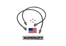 Load image into Gallery viewer, Superlift 71-78 GM Pickup/Blazer/Suburbanwith 8-12in Lift Kit (Pair) Bullet Proof Brake Hoses - GTR Auto