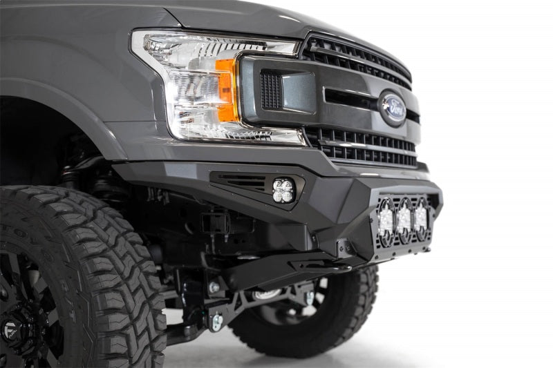 Addictive Desert Designs 18-20 Ford F-150 Bomber Front Bumper w/ 3 Baja Designs LP6 Mounts - GTR Auto