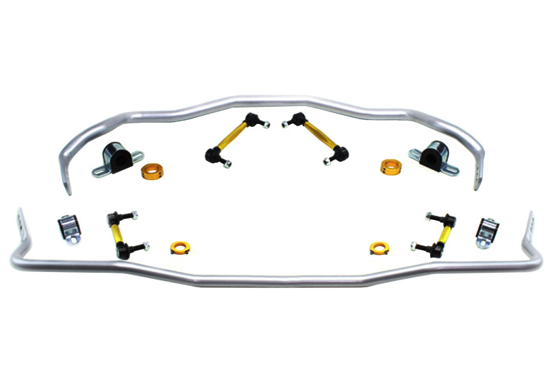 Whiteline 15-20 Ford Mustang GT/GT Premium/EcoBoost/EcoBoost Premium Front & Rear Sway Bar Kit - GTR Auto
