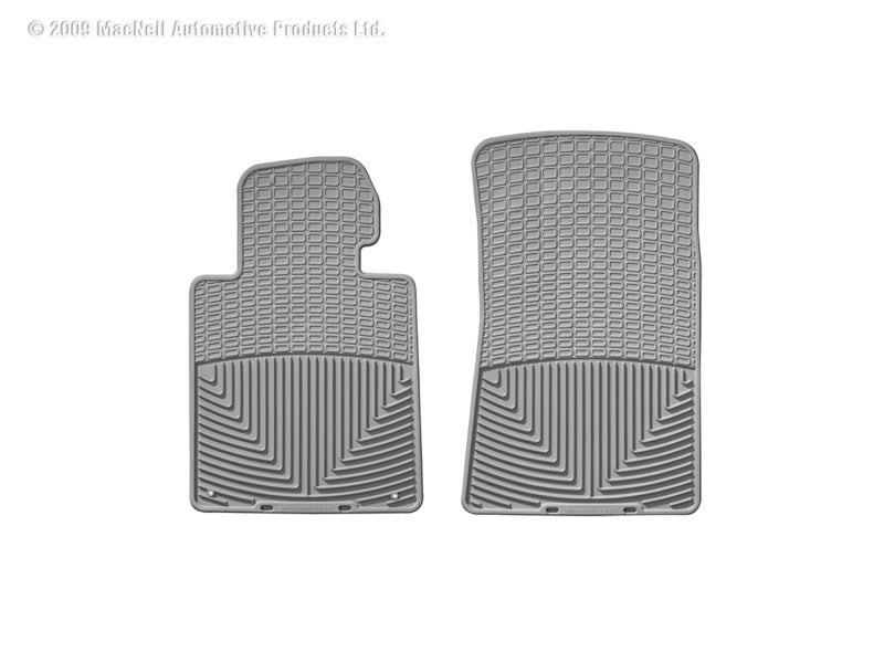 WeatherTech 99 BMW M3 Convertible Front Rubber Mats - Grey - GTR Auto