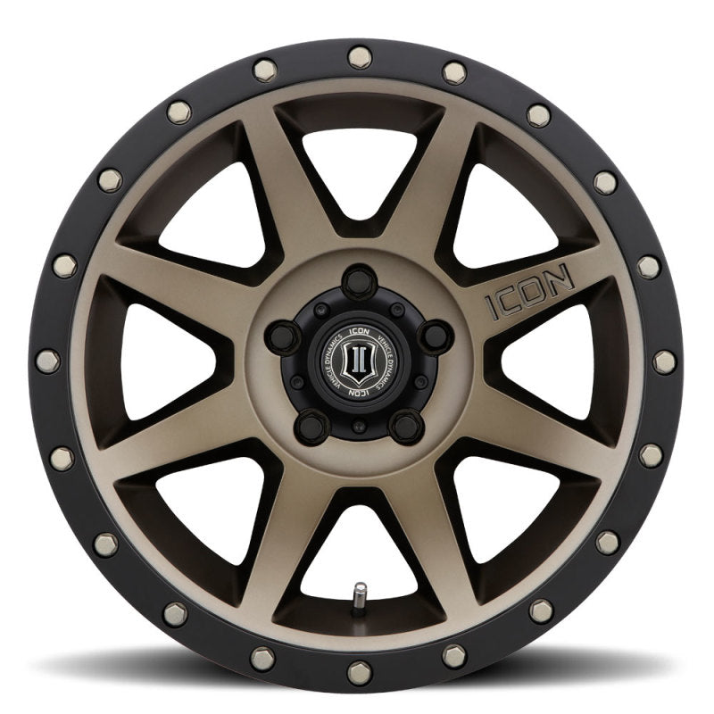ICON Rebound 17x8.5 5x5.5 0mm Offset 4.75in BS Bronze Wheel - GTR Auto