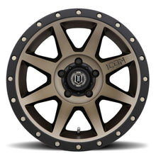 Load image into Gallery viewer, ICON Rebound 17x8.5 5x5.5 0mm Offset 4.75in BS Bronze Wheel - GTR Auto