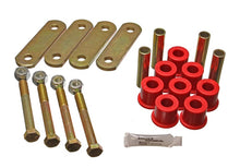 Load image into Gallery viewer, Energy Suspension Ford Heavy Duty Shackle Set - Red