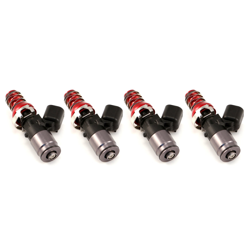 Injector Dynamics ID1050X Injectors WRX-16B Bottom Adaptors 11mm (Red) Adaptors (Set of 4) - GTR Auto