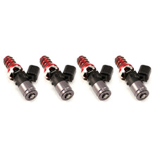 Load image into Gallery viewer, Injector Dynamics ID1050X Injectors WRX-16B Bottom Adaptors 11mm (Red) Adaptors (Set of 4) - GTR Auto