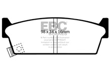 Load image into Gallery viewer, EBC 90-93 Infiniti M30 3.0 Greenstuff Rear Brake Pads DP2686/2