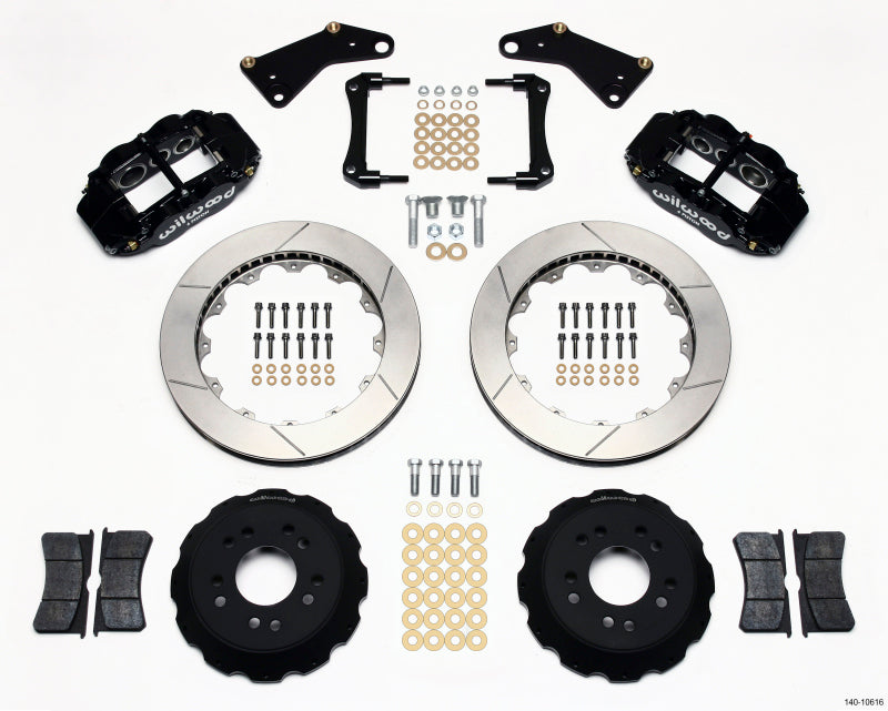 Wilwood Narrow Superlite 6R Front Hat Kit 13.06in 65-82 Corvette C2/C3 - GTR Auto