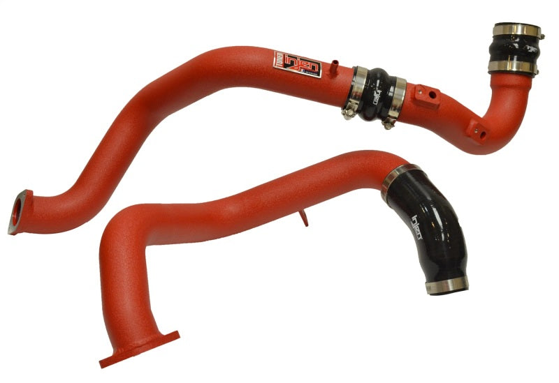 Injen 16-20 Honda Civic 1.5L Turbo Aluminum Intercooler Piping Kit - Wrinkle Red - GTR Auto