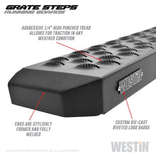Load image into Gallery viewer, Westin Grate Steps Running Boards 86 in - Textured Black - GTR Auto