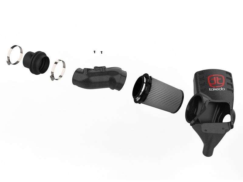 aFe Air Intake System Pro Dry S 17-19 Honda Civic Type R I4-2.0L (t) - GTR Auto