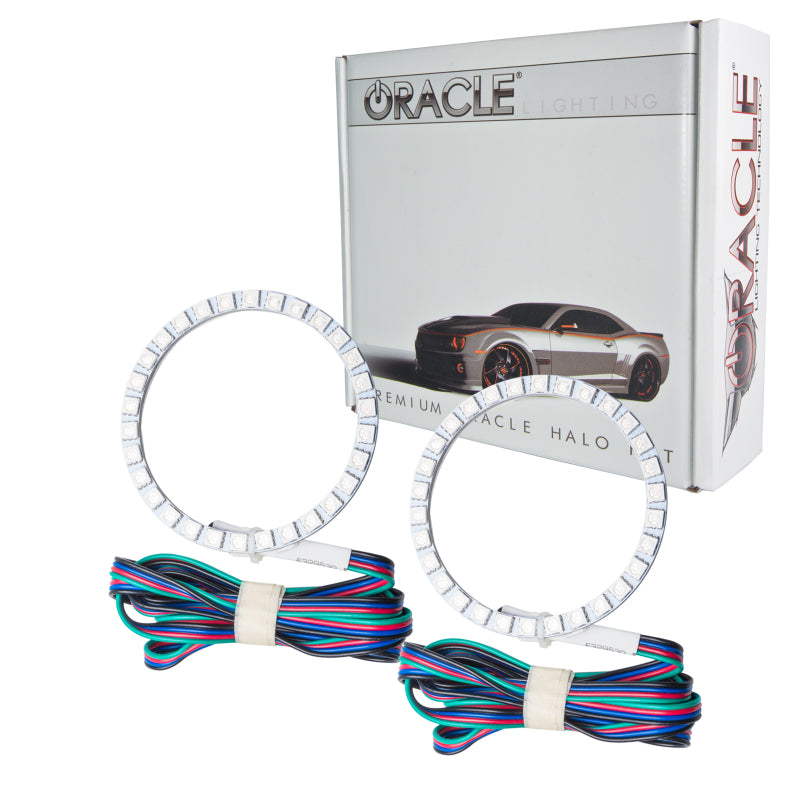 Oracle Nissan Frontier 01-04 LED Fog Halo Kit - ColorSHIFT - GTR Auto