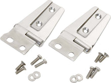 Load image into Gallery viewer, Kentrol 07-18 Jeep Wrangler JK Hood Hinge Pair - Polished Silver 30572