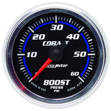 Load image into Gallery viewer, Autometer Cobalt 52mm 0-60 PSi Boost Gauge - GTR Auto