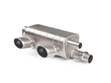 Load image into Gallery viewer, Akrapovic 16-17 Porsche 911 Carrera S/4/4S/GTS (991.2) Slip-On Line (Titanium) w/ Titanium Tips - GTR Auto