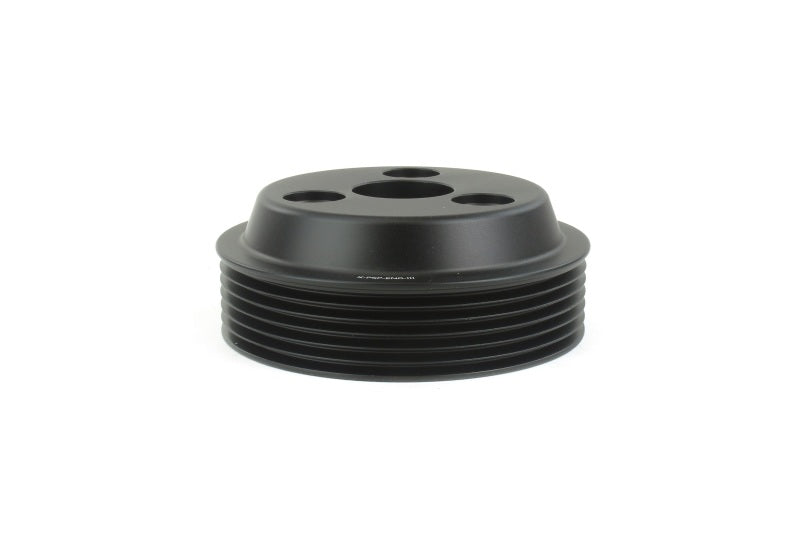 PERRIN 15-21 Subaru WRX / 18-20 Crosstrek / 14-18 FXT Lightweight Water Pump Pulley - Blk - GTR Auto