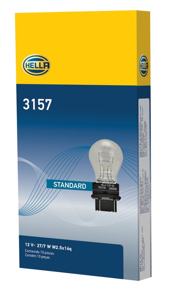 Hella Bulb 3157 12V 27/7W W2.5x16q S8 - GTR Auto