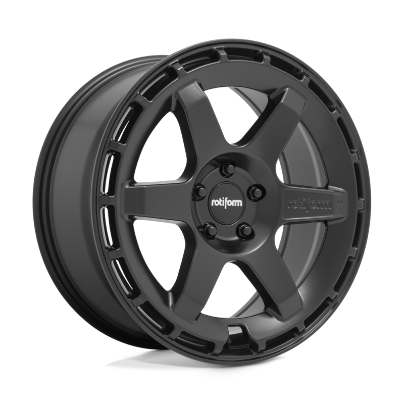 Rotiform R186 KB1 Wheel 19x8.5 Blank 35 Offset - Matte Black
