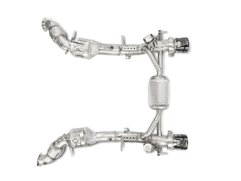 Akrapovic 16-17 Ferrari 488 GTB/488 Spyder Slip-On Line (Titanium) w/ Carbon Tips - GTR Auto