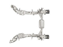 Load image into Gallery viewer, Akrapovic 16-17 Ferrari 488 GTB/488 Spyder Slip-On Line (Titanium) w/ Carbon Tips - GTR Auto