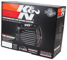 Load image into Gallery viewer, K&amp;N Street Metal Intake System 08-16 Harley-Davidson Shaker Silver H/D Touring Models