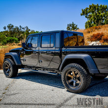 Load image into Gallery viewer, Westin 20-22 Jeep Gladiator PRO TRAXX 4 Oval Nerf Step Bars - Black - GTR Auto