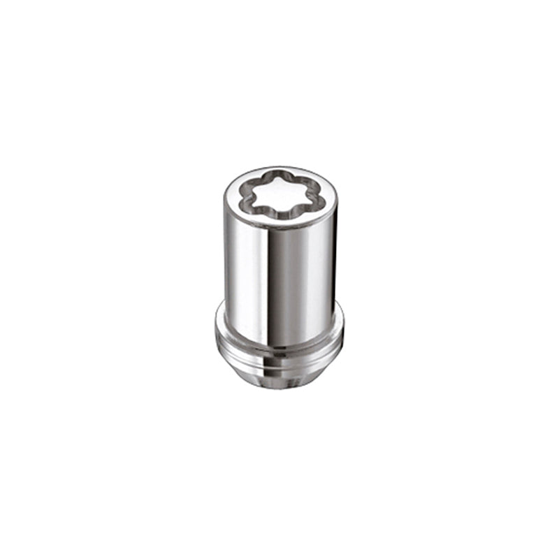 McGard Wheel Lock Nut Set - 4pk. (Tuner / Cone Seat) M12X1.5 / 13/16 Hex / 1.24in. Length - Chrome - GTR Auto
