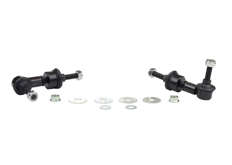 Whiteline 5/05+ Ford Focus / 04+ Mazda 3 BK Rear Swaybar Link Kit H/Duty Adj Steel Ball - GTR Auto
