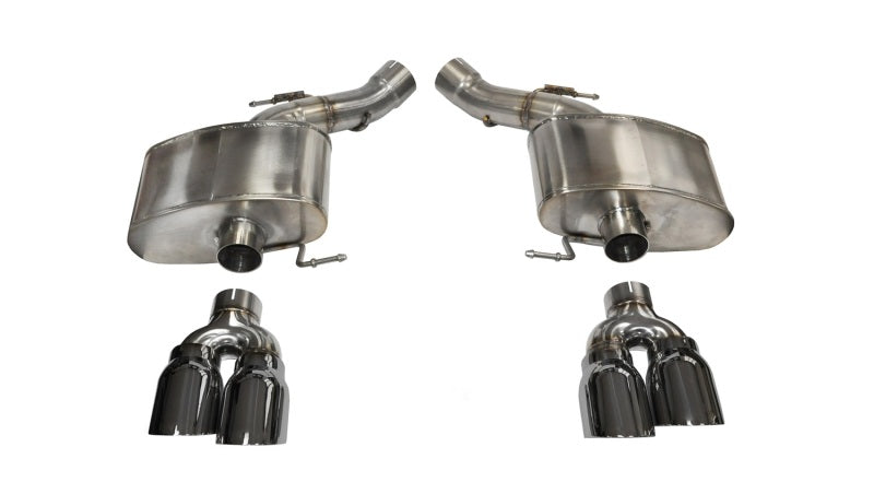 Corsa 2012-2017 BMW M6 F12 / F13 / F06 Polished Sport Axle-Back Exhaust - GTR Auto