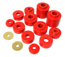 Load image into Gallery viewer, Energy Suspension 80-98 Ford F250/F350 / 80-92 Ford F100/F150 / 85-98 Ford F450 Red Body Mount Set - GTR Auto