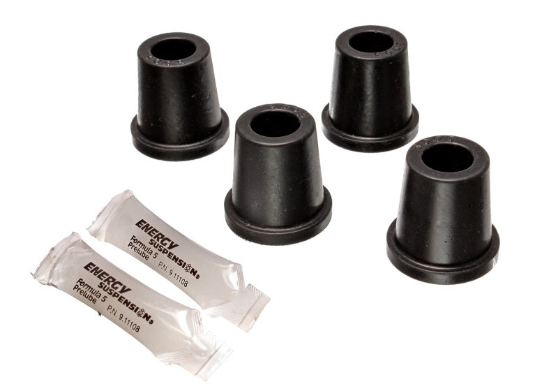 Energy Suspension 87-96 Mitsubishi 2WD PU / 79-93 Dodge D-50 PU Black Front Control Arm Bushing Set - GTR Auto