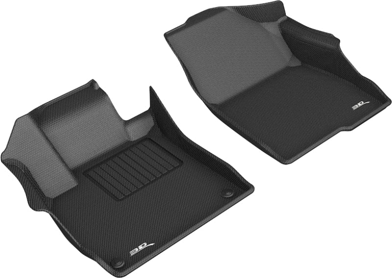 3D MAXpider 2018-2020 Honda Accord Kagu 1st Row Floormat - Black - GTR Auto