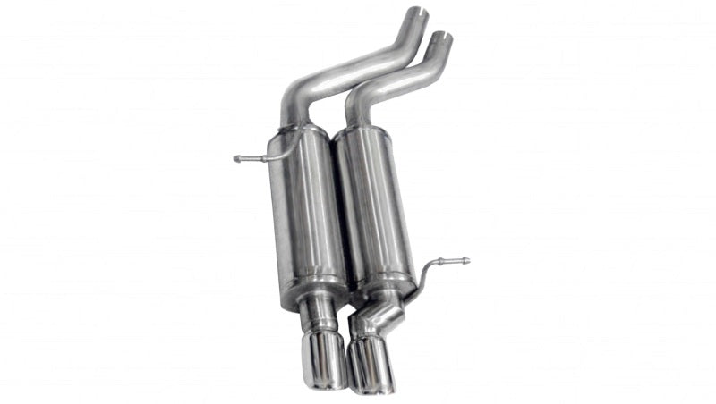 Corsa 2001-2006 BMW 325i/ci Convertible E46 Polished Sport Axle-Back Exhaust - GTR Auto