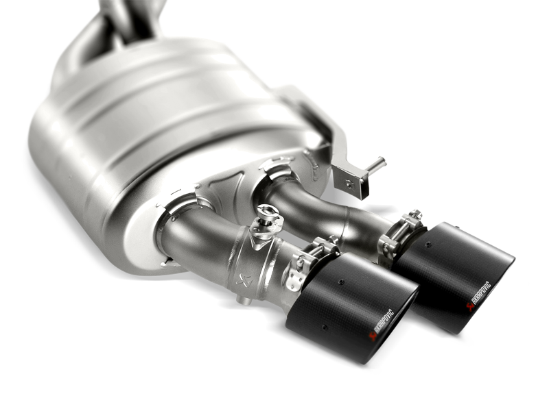 Akrapovic 13-17 Audi S6 Avant/Limousine (C7) Evolution Line Cat Back (Titanium) w/ Carbon Tips - GTR Auto
