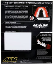 Load image into Gallery viewer, AEM 02-07 Dodge Ram 3.7L (V6)/4.7L-5.9L (V8) Dryflow Panel Air Filter - GTR Auto