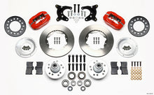 Load image into Gallery viewer, Wilwood Forged Dynalite Front Kit 11.00in Red 65-72 CDP A Body - 10in Drum - GTR Auto