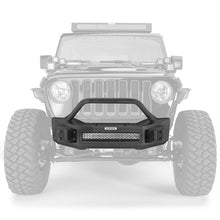 Load image into Gallery viewer, Go Rhino 07-20 Jeep Wrangler JL/JLU/JK/JKU/Gladiator JT Rockline Front Stubby Bumper w/ Overrider - GTR Auto