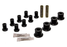 Load image into Gallery viewer, Energy Suspension Rear Spring And Shackle Bushing - Black