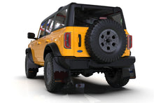 Load image into Gallery viewer, Rally Armor 21-25 Ford Bronco (Plstc Bmpr + RR - NO Rptr/Sprt) Blk Mud Flap w/Cy Orange Logo - GTR Auto