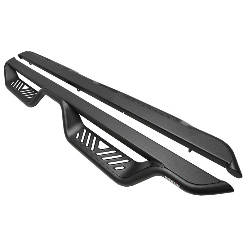 Westin 14-22 Toyota 4Runner (Excl. Limited & Nightshade) Outlaw Nerf Step Bars - Textured Black - GTR Auto
