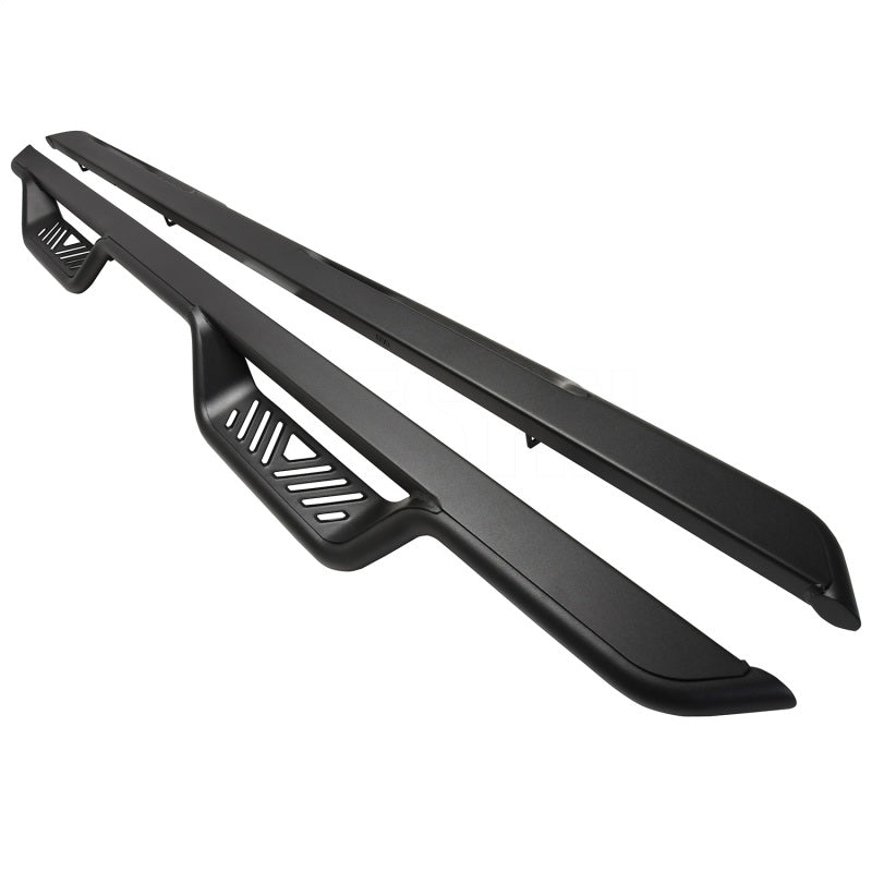 Westin 15-22 Ford F-150 SuperCrew / 17-22 F-250/350 Crew Cab Outlaw Nerf Step Bars - Textured Black - GTR Auto
