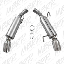 Load image into Gallery viewer, MBRP 05-10 Ford Mustang GT 5.0/Shelby GT500 Dual Mufflers Axle Back Split Rear AL - GTR Auto