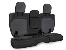 Load image into Gallery viewer, PRP 2018+ Jeep Wrangler JLU/4 door Rear Bench Cover with Leather Interior - Black/Grey