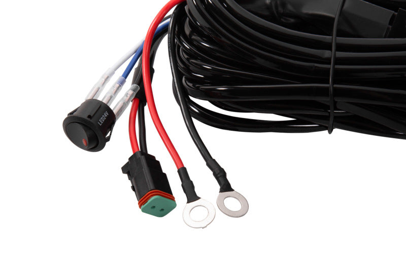 Diode Dynamics Heavy Duty (Single) Output Light Bar Wiring Harness - GTR Auto