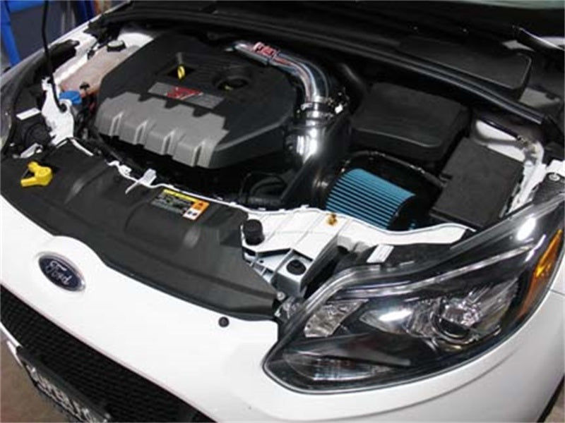 Injen 13-14 Ford Focus ST 2.0L (t) 4cyl Polished Short Ram Intake w/MR Tech & Heat Shield - GTR Auto