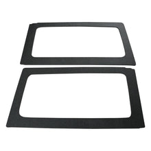 Load image into Gallery viewer, DEI 11-18 Jeep Wrangler JK 2-Door Boom Mat Rear Side Window Trim - 2 Piece - Black - GTR Auto